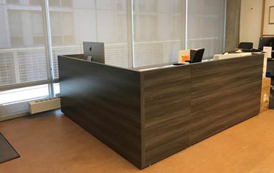 The RRSS HIVE desk inside the 3rd floor of the RRSS Admin Building